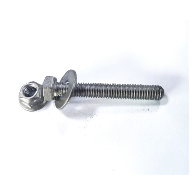Dacromat Fasteners Hex Bolt And Nut Set With Washer DIN 933 Bolt And