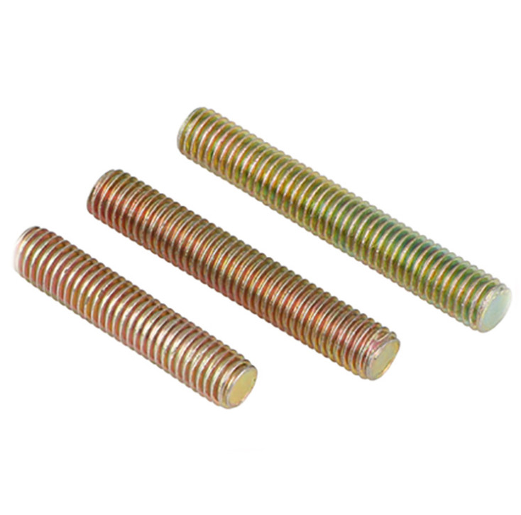 ASTM DIN JIS GB Cadmium Plated Stud Rod M10 Plain Finish