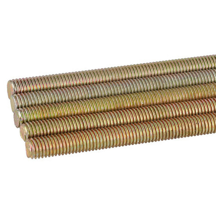 ASTM DIN JIS GB Cadmium Plated Stud Rod M10 Plain Finish