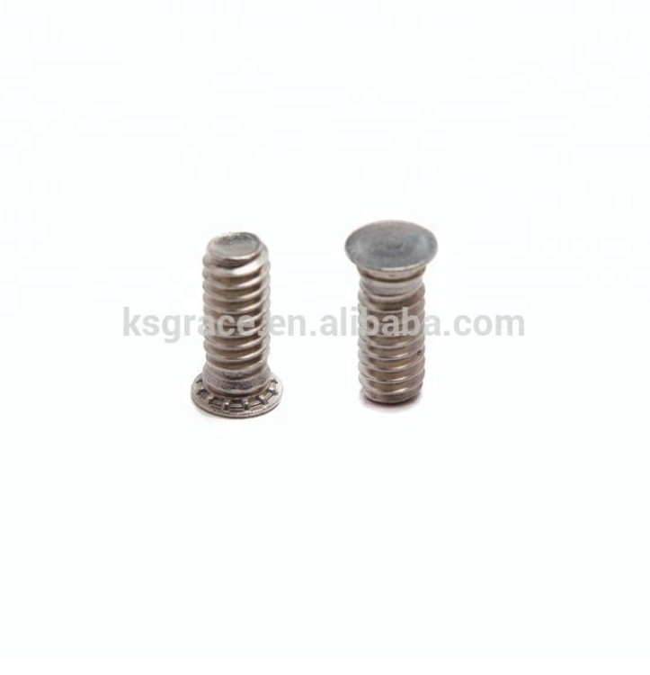 M4 M5 M8 632 832 Pressure Rivet Head SelfClinching Stud Screw self clinching studs