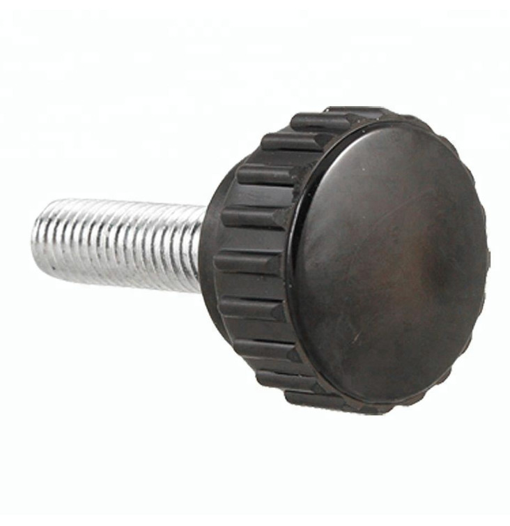 OEM Stainless Steel Hand Tightening Thumb Screws Anodized Aluminum Knob