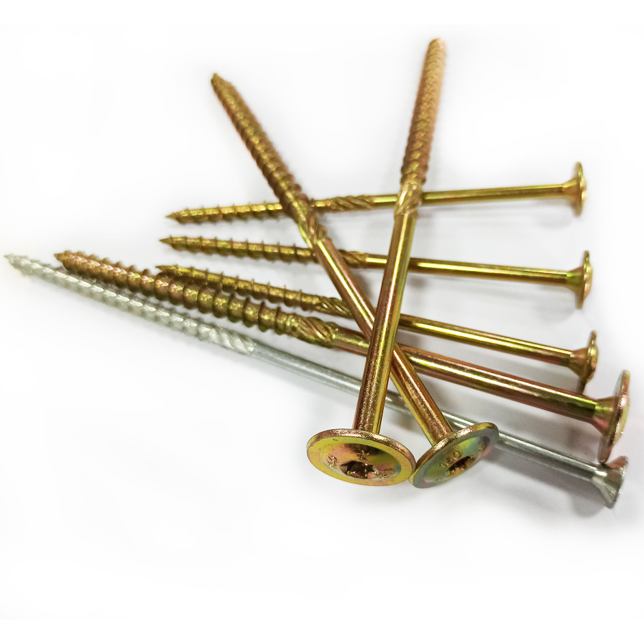 Self Tapping Chipboard Screw 17 Truss Wafer Head Torx Slotted Chipboard Wood Screw