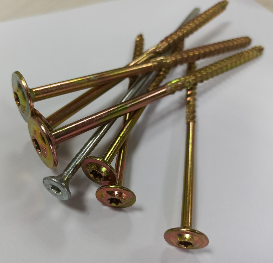Self Tapping Chipboard Screw 17 Truss Wafer Head Torx Slotted Chipboard