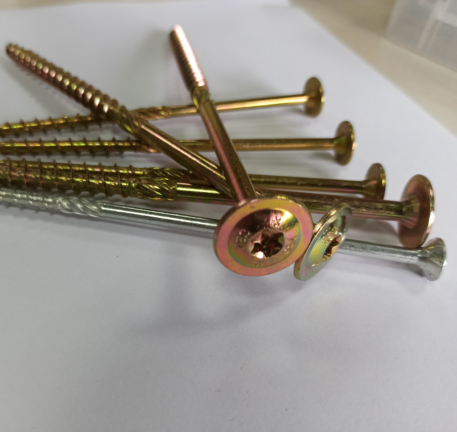 Self Tapping Chipboard Screw 17 Truss Wafer Head Torx Slotted Chipboard Wood Screw