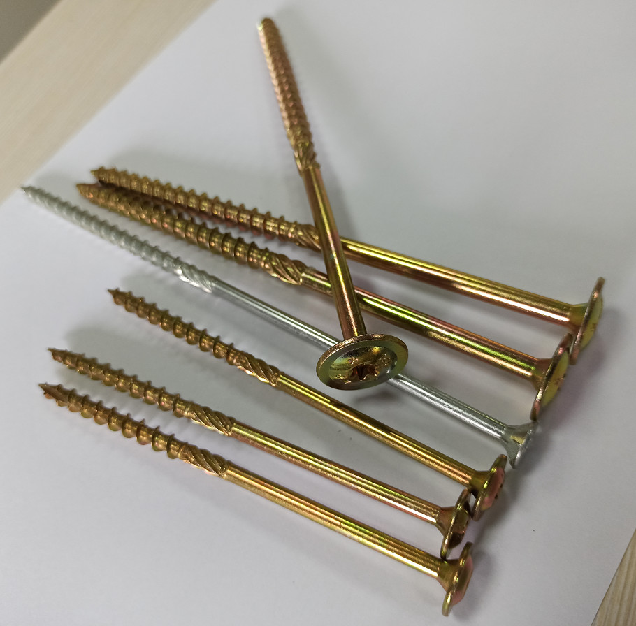 Self Tapping Chipboard Screw 17 Truss Wafer Head Torx Slotted Chipboard Wood Screw