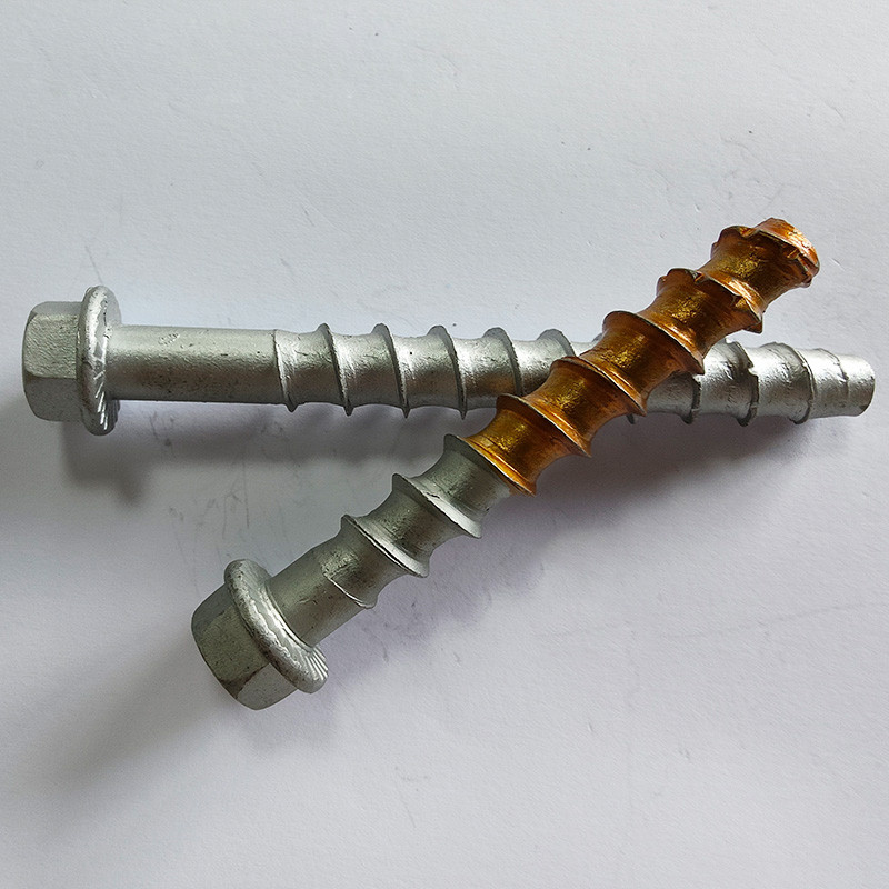Cement selfcutting thread anchors Hexagon flange selfcutting screws
