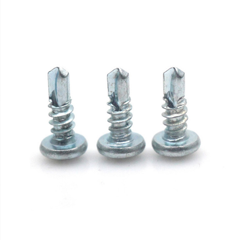 DIN 7504 Cross Recessed Pan Head Drilling Screws With Tapping Screw