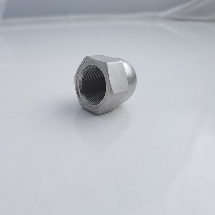 Q 395 Stainless Steel Hex Connecting Domed Acorn Nut Hexagon Acorn Nut