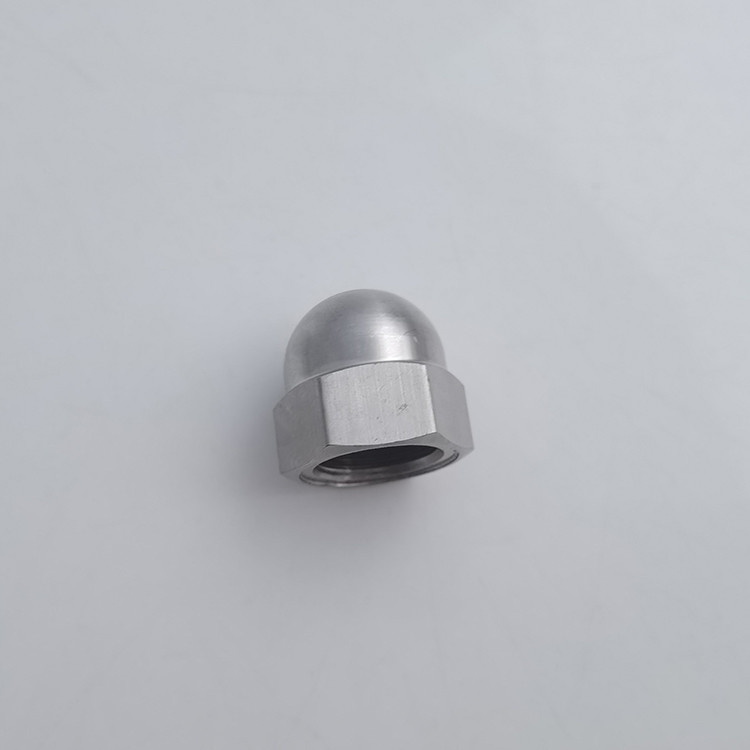 Q 395 Stainless Steel Hex Connecting Domed Acorn Nut Hexagon Acorn Nut