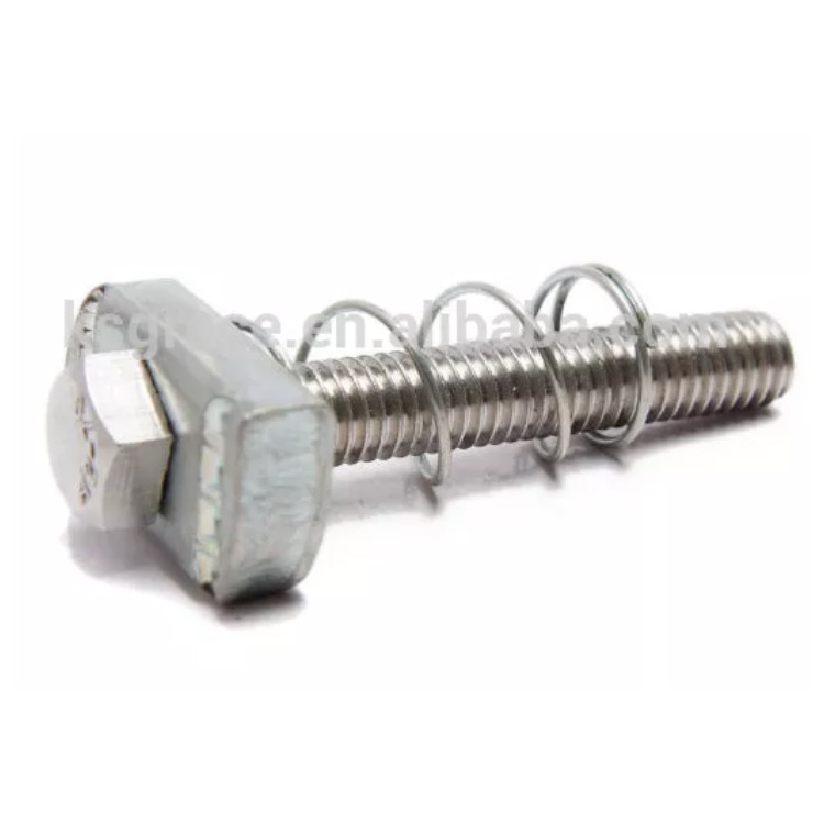 Pentagon Bolt And Spring Nut Gi Bolts And Nuts