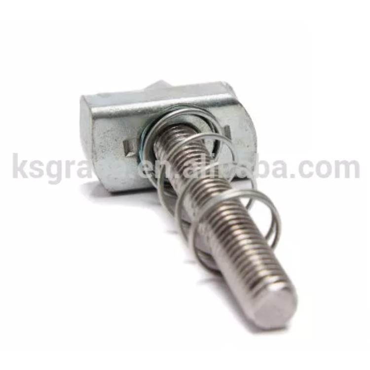 Pentagon Bolt And Spring Nut Gi Bolts And Nuts