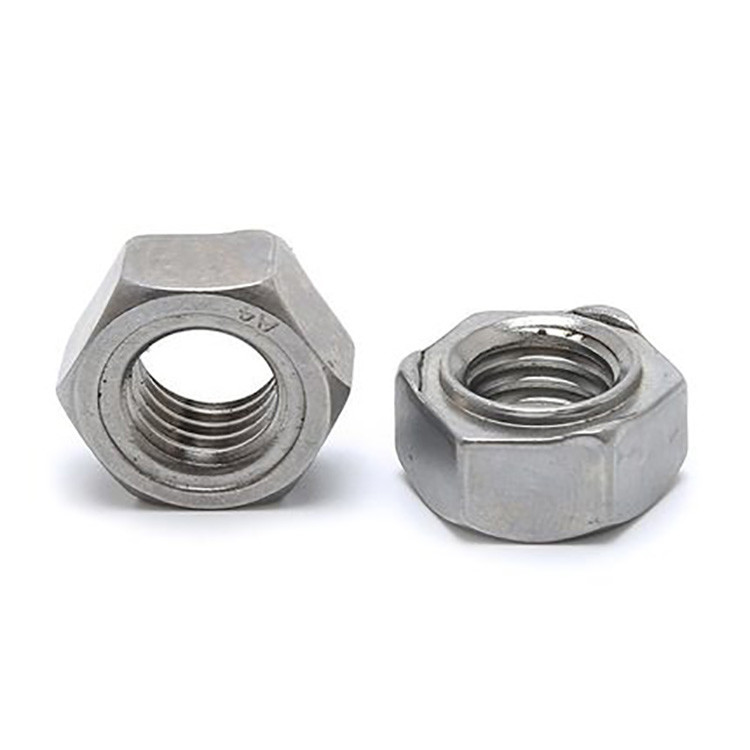 Stainless Steel Hexagon Weld Nuts DIN929 Custom Hex Spot Welding Nut