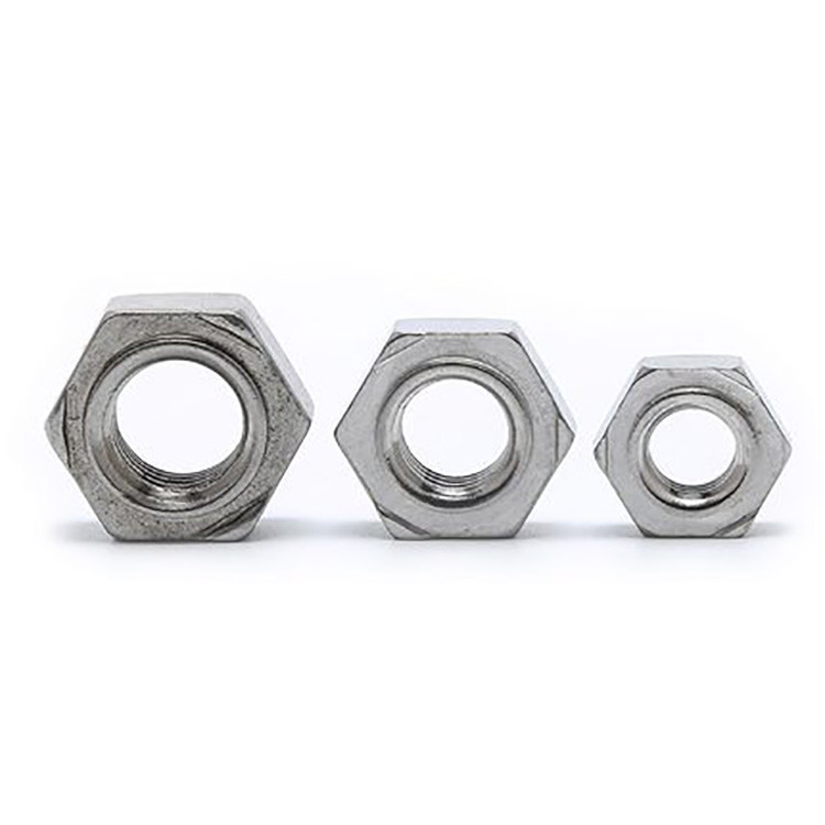 Stainless Steel Hexagon Weld Nuts DIN929 Custom Hex Spot Welding Nut
