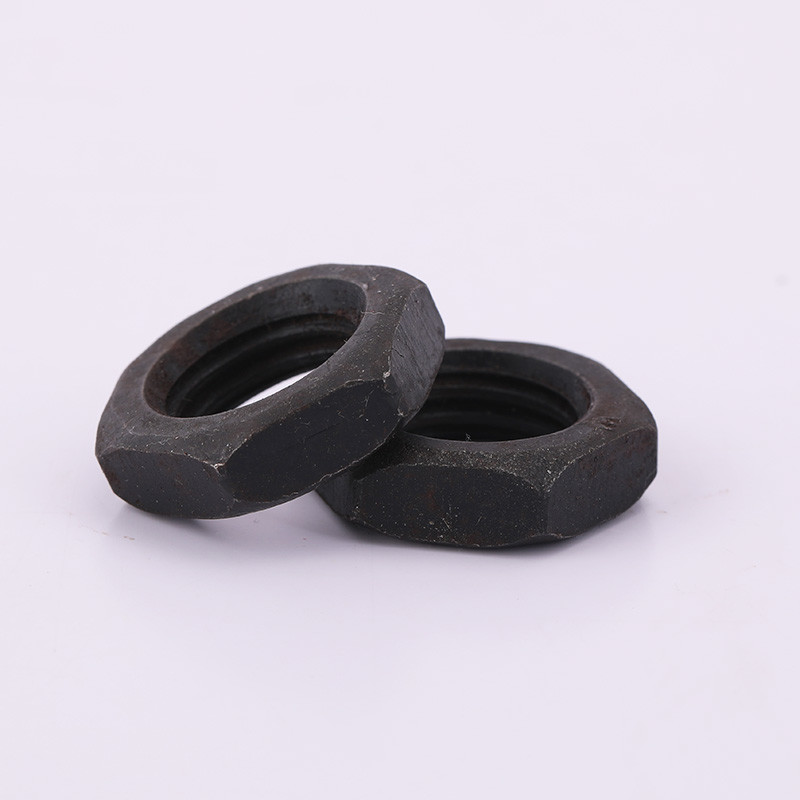Black Oxide Hexagon Thin Nut DIN439 Hex Nut Blacken