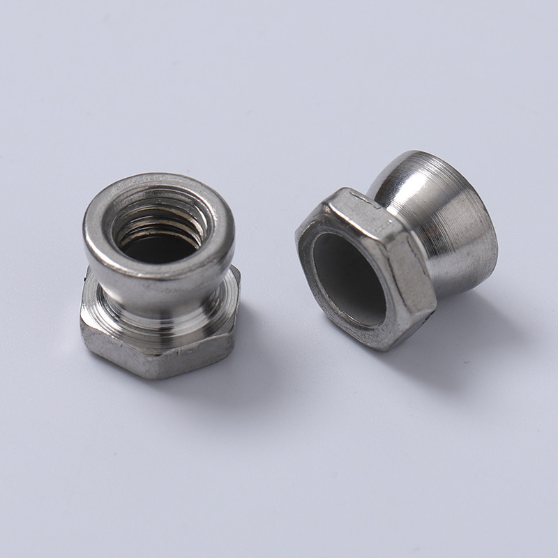 Customized A2 SS304 Anti Theft Twist Off Security Hex Breakaway Nuts M6