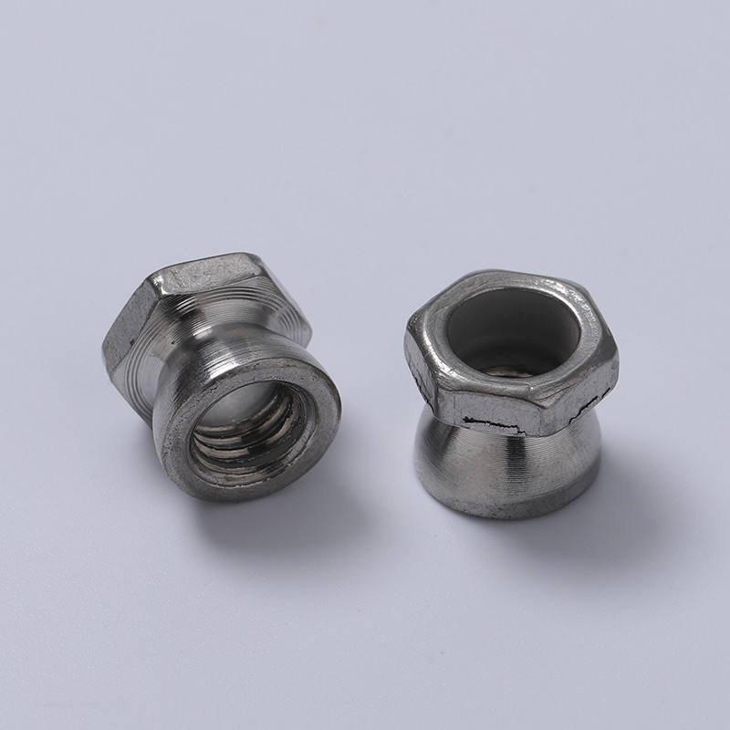 Customized A2 SS304 Anti Theft Twist Off Security Hex Breakaway Nuts M6