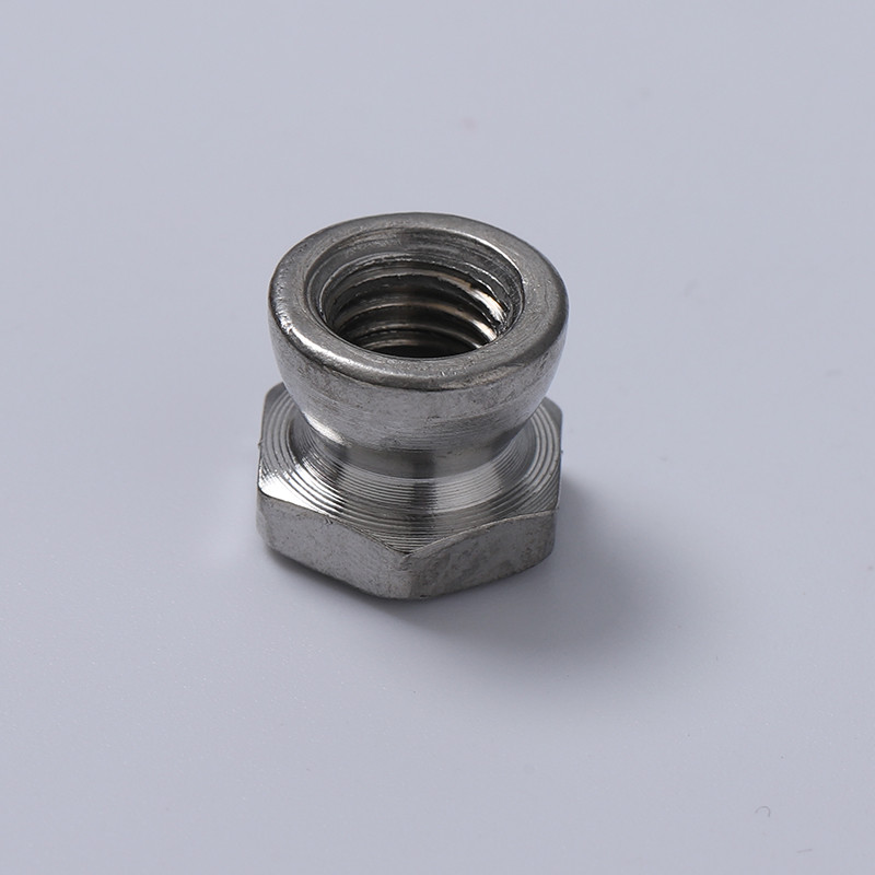 Customized A2 SS304 Anti Theft Twist Off Security Hex Breakaway Nuts M6