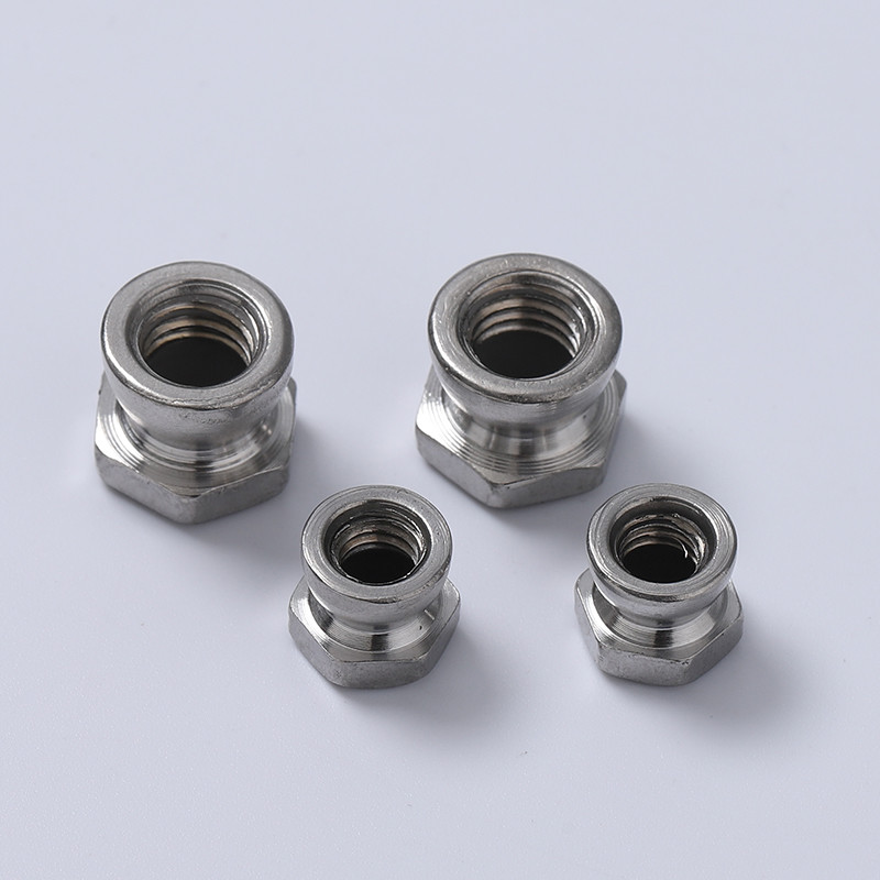 Customized A2 SS304 Anti Theft Twist Off Security Hex Breakaway Nuts M6