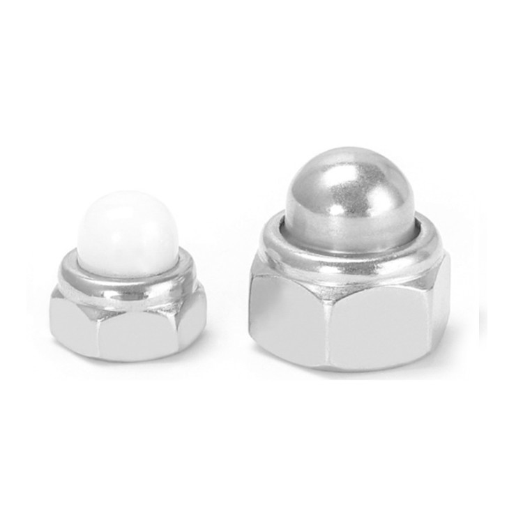Prevailing Torque Type Hexagon Domed Cap Nuts With Nonmetallic Insert