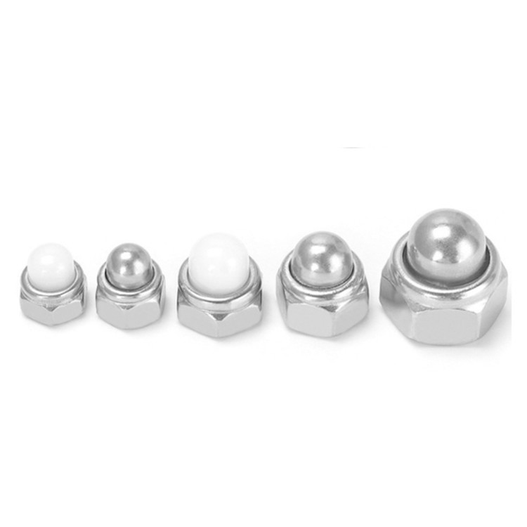 Prevailing Torque Type Hexagon Domed Cap Nuts With Nonmetallic Insert