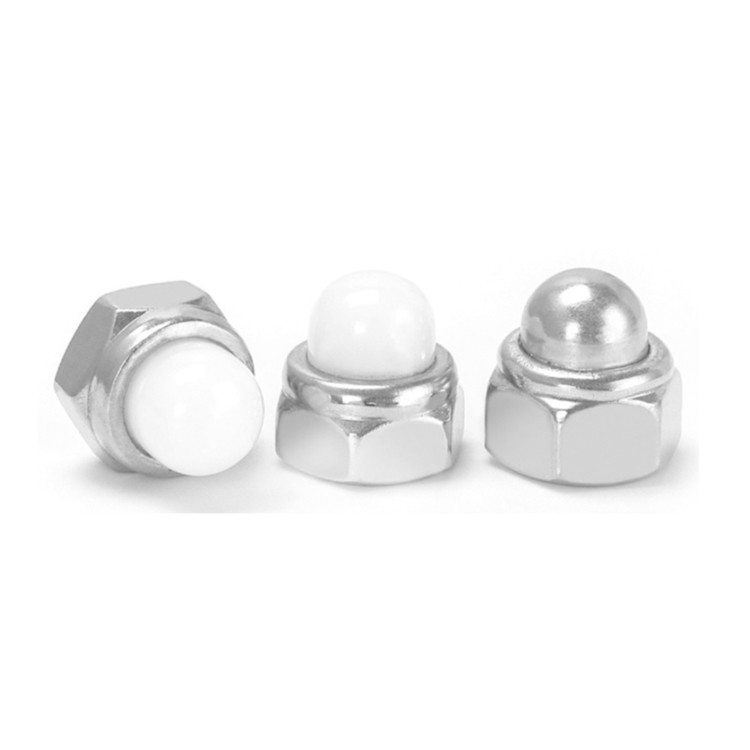 Prevailing Torque Type Hexagon Domed Cap Nuts With Nonmetallic Insert