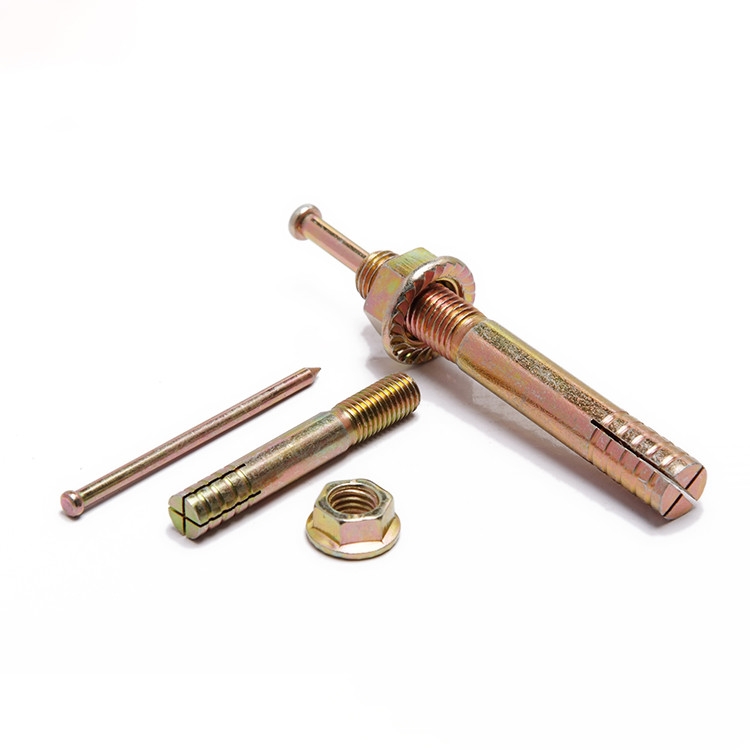 Zinc Plated Pin Type Anchor Bolts M6M24 Hammer Drive Anchor