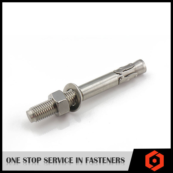Stainless Steel Anchor Bolt Standard Size Screw Type Expansion Anchor Bolts