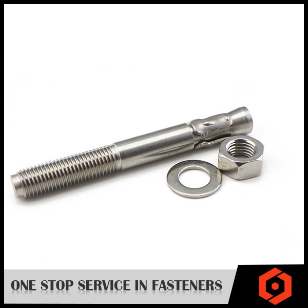 Stainless Steel Anchor Bolt Standard Size Screw Type Expansion Anchor Bolts