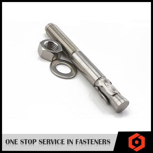 Stainless Steel Anchor Bolt Standard Size Screw Type Expansion Anchor Bolts