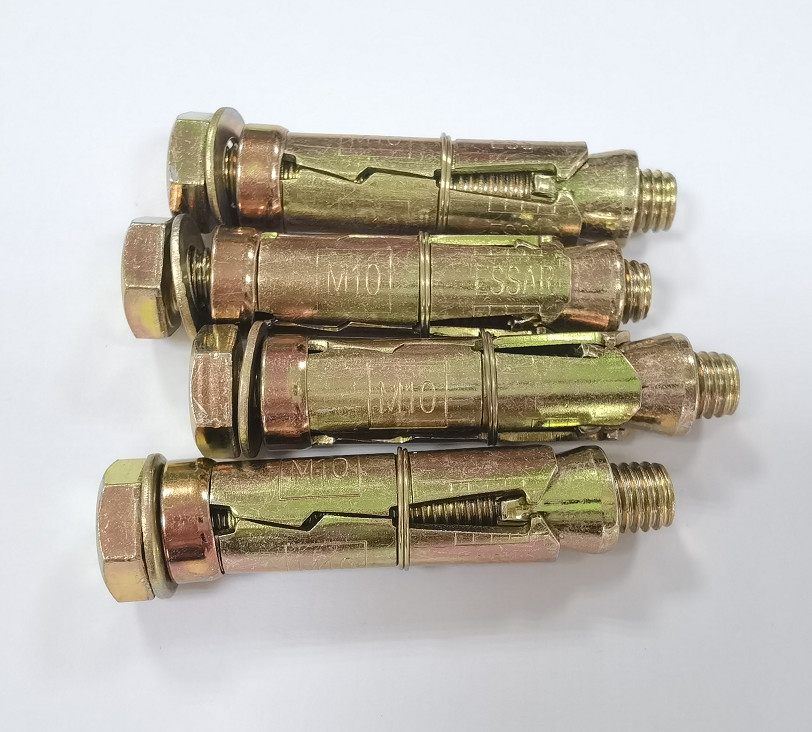 ISO9001 Three Piece Combination Anchor Bolts Construction Heavy