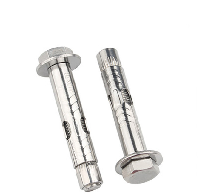 Stainless steel Drop in expansion anchor hex bolts internal expansion