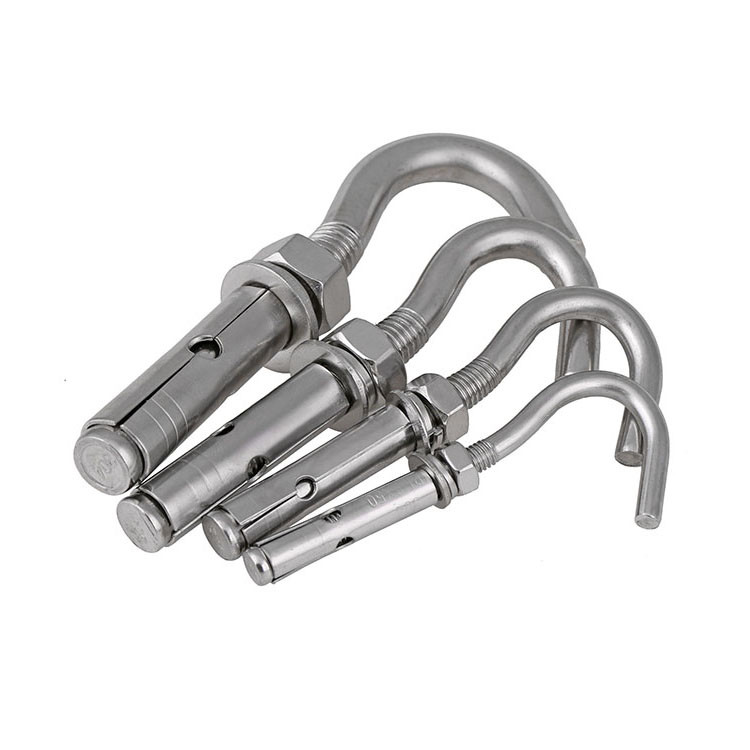 Ring Hook Concrete Sleeve J Type Expansion Anchor Bolts Zinc Plated