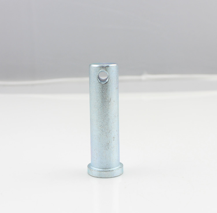 Carbon Steel Flat / Round Head Clevis Pin With Grooved Ends