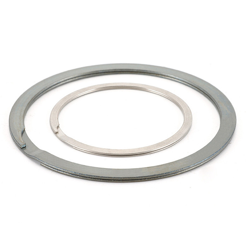 Zinc Finish Double-layer Spiral Elastic Retaining Rings For Precision Shafts