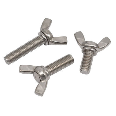 DIN316 stainless steel Wing bolts  Butterfly thumb stainless steel screws wing bolts