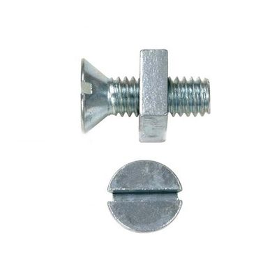 Carbon Steel Zinc Plated Slotted Stove Bolt