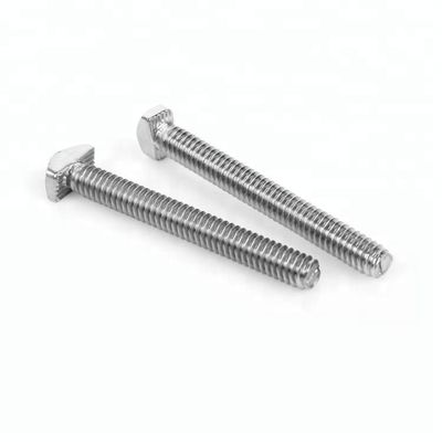 Polish Finish Track T Head Bolts A2-70 Stainless Steel T Bolts T Nut Bolts
