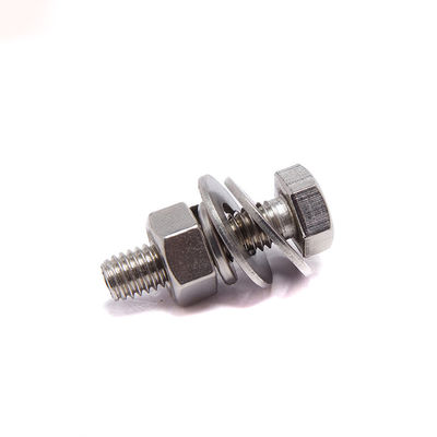 Custom Combination Screw Bolts Fasteners Black Plain Silver Gold Stainless Hex Head Bolt Nuts