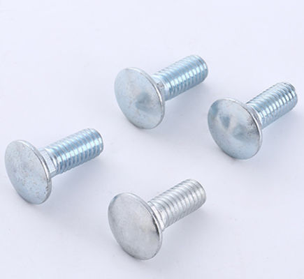 Hardened Steel Grade 8.8 10.9 Round Head Bolts Din 603 607 605 ASME M8 M14 M16 Bolt And Nut