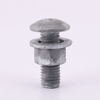 ISO Highway Guardrail Bolt Hot Dip Galvanized Guardrail Safty Bolts And Nuts And Washers