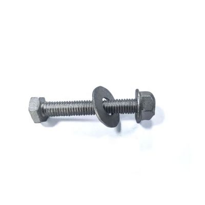Dacromat Fasteners Hex Bolt And Nut Set With Washer DIN 933 Bolt And Nut Set Dacromat Bolts