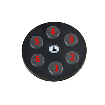 Strong Pull Force Magnetic Mounting Base Ceiling Brackets for Lamps/Car Led Light Bar/Spotlight Rubber Magnet