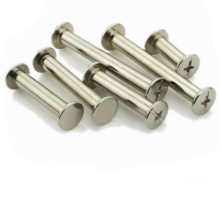 Stainless Steel Cross Recessed Screws SS304 SS316 Flat Head Chicago Screw