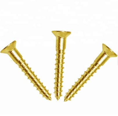 Brass Wood Screw Brass Slotted Head Wood Screw Brass Torx Flat Head Wood Screws
