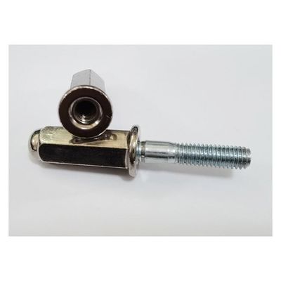 Motorcycle screws Exhaust pipe screw gasket kit Exhaust pipe anti-rust screw with nut