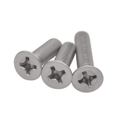 Cross Recessed Raised Countersunk Head Bolts GB 819 Flat Countersunk Head Machine Screw