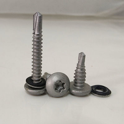 Customized Metal Stainless Steel Pan Head Hexalobular Socket Pan Head Self Drilling Screws With Tapping Serew Thread