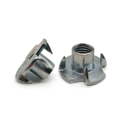 Pronged Tee Blind Furniture Tee Nut Stainless Steel Hardware Furniture Insrt Tee Nuts With Pronge