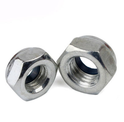DIN985 Stainless Steel Security Round Lock Ring Nut / Nylon Insert Lock Nut