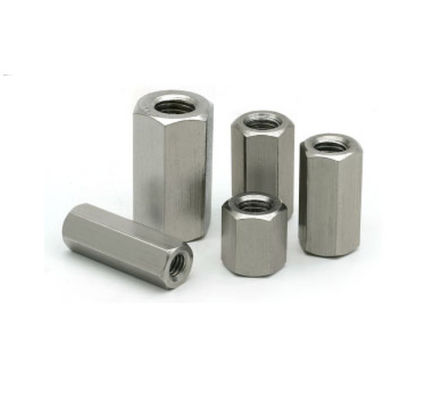 Bright Zinc Plated Threaded Rod Connected Nut